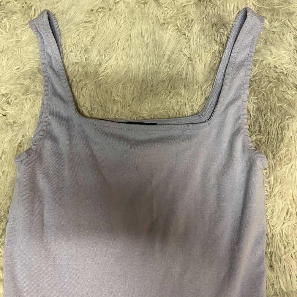 baby blue crop top